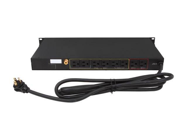 APC G5BLK - 9-Outlet G-Type 15-Amp Rack-mountable Power Conditioner