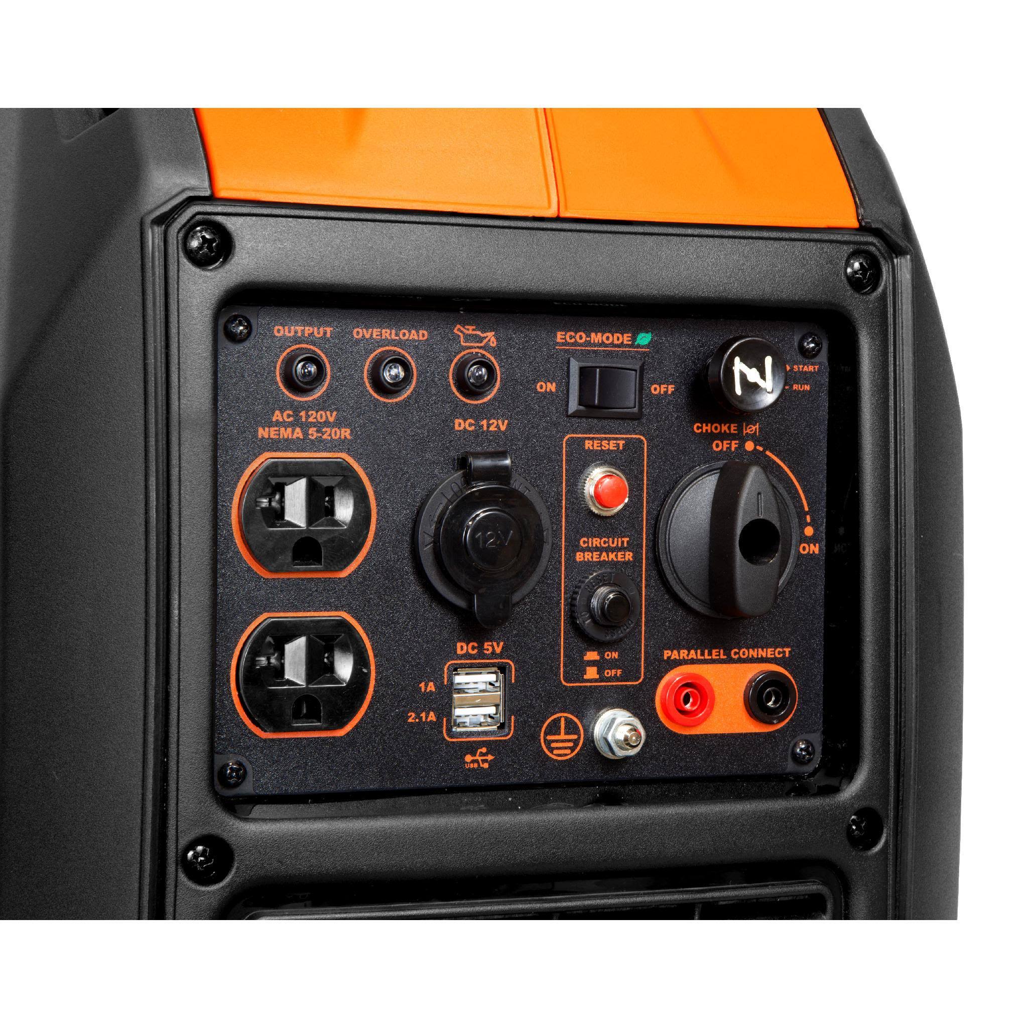 Wen Super Quiet 2000-Watt Portable Inverter Generator, Carb Compliant