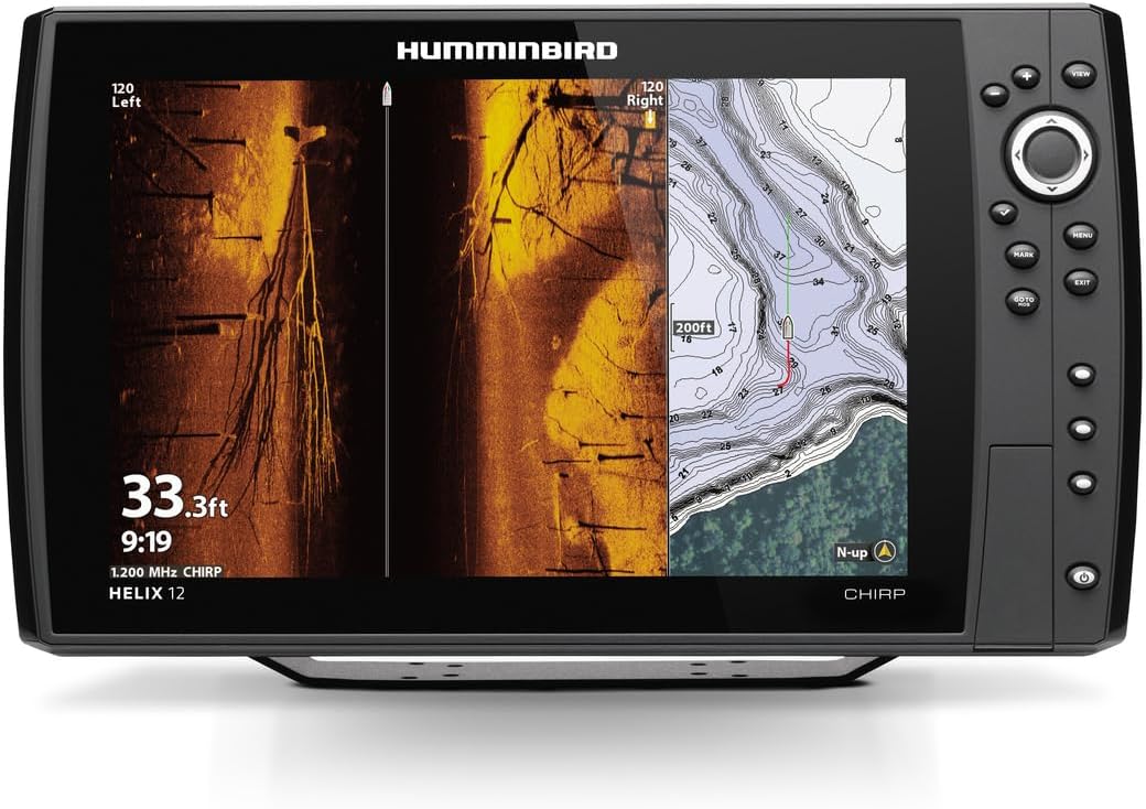Humminbird 411450-1 HELIX 12 CHIRP MEGA SI+ GPS G4N