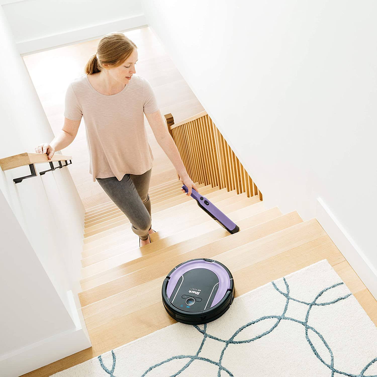 Shark Rv852wvqpr Ion Robot WI Fi Ready Vacuum, Purple (Certified Refurbished), Other