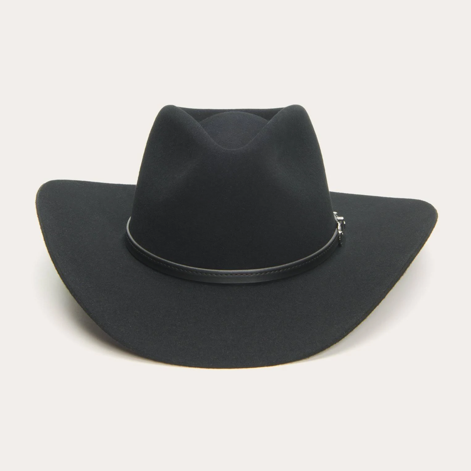 Stetson Black Seneca 4X Buffalo Fur Hat