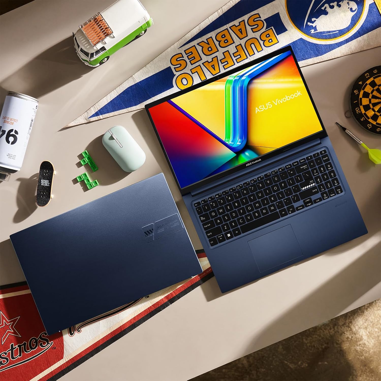 ASUS Vivobook 15 Laptop Touchscreen Computer, 15.6 Laptop Touch Screen FHD, Intel 10 Core i7, 40GB RAM 1TB SSD, Windows 11 Pro Lifetime Microsoft Office Included, Backlit Numeric Keyboard Webcam WiFi6
