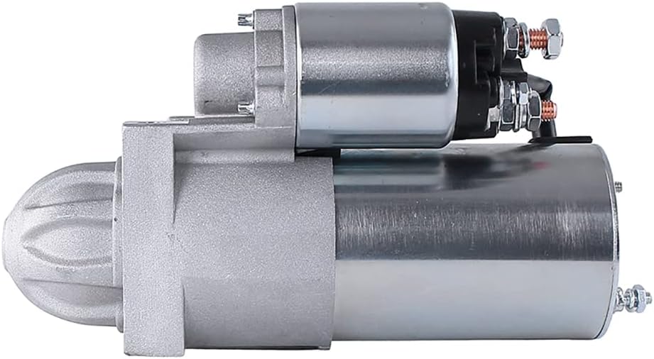 Rareelectrical NEW SBC BBC CHEVROLET STAGGERED BOLT HI TORQUE MINI STARTER FOR 305 350 366 454 COMPATIBLE WITH 168 TOOTH FLYWHEEL