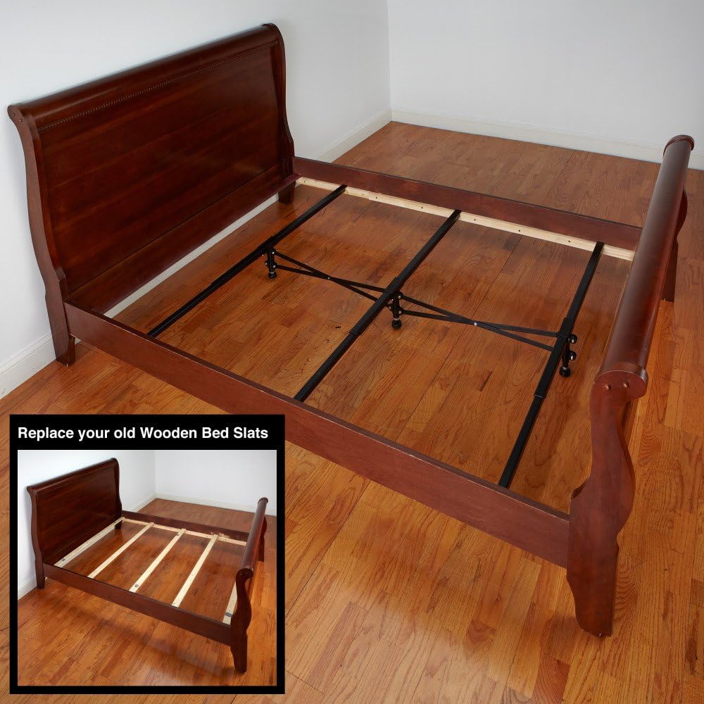 Classic Brands Hercules Bed Frame Support System | Fits Full, Queen, King and California King Pack of 2
