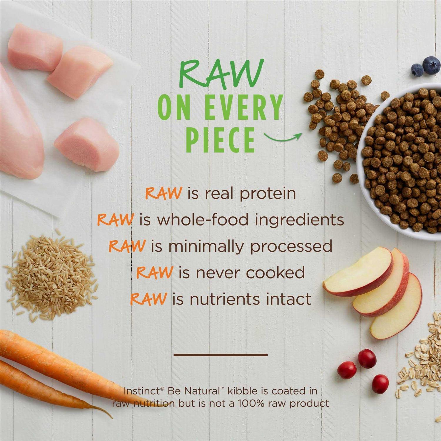 Instinct Be Natural Chicken &amp; Brown Rice Recipe Dry Dog Food - Pet Supplies online store
