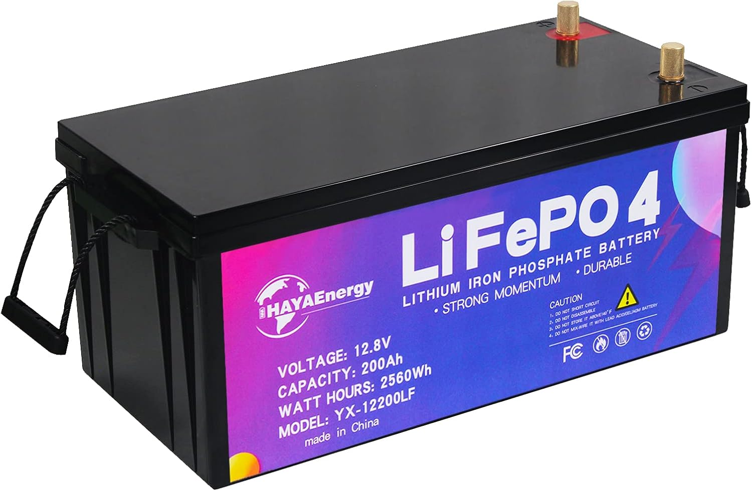12V 100Ah Deep Cycle LiFePO4 Battery - Lithium Iron Phosphate Battery Built-in 100A BMS and 7000+ Cycles,can Support 1280W LiFePO4 Battery for RV, Caravan, Solar, Marine, Home Storage,Off-Grid