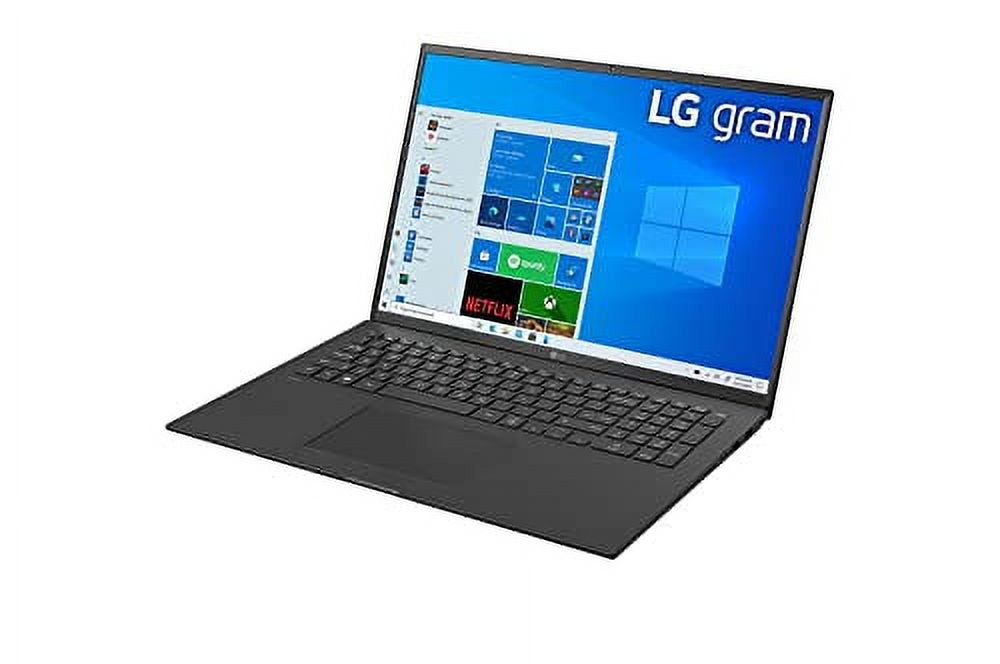 LG 17Z90P-N.APB7U1 17” Black 16:10 WQXGA Gram Laptop with Windows 10 Pro, 16GB RAM, 1TB SSD, 11th Gen Intel® Core™ i7 Processor, Intel® Evo™ Platform & Thunderbolt™ 4