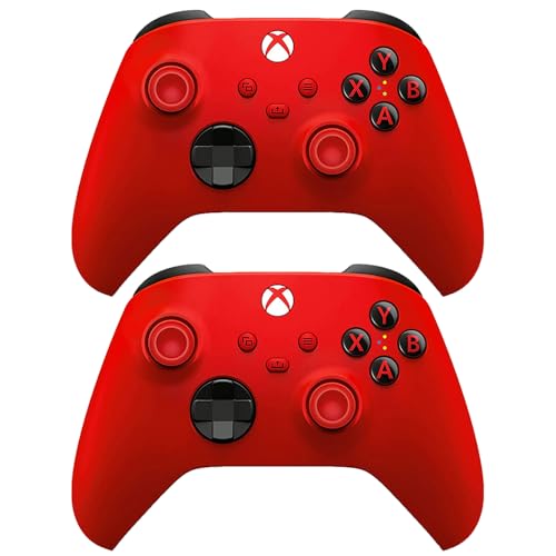 Microsoft QAU-00157 Xbox Wireless Gaming Dual Controller Bundle (Ghost Cipher Special Edition) for Xbox Series X|S, Xbox One, Windows PC, Android and iOS