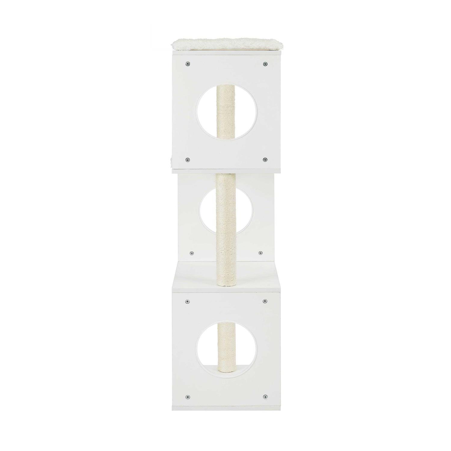 Sam's Pets Sheree 50 White Cat Tree - Pet Supplies online store