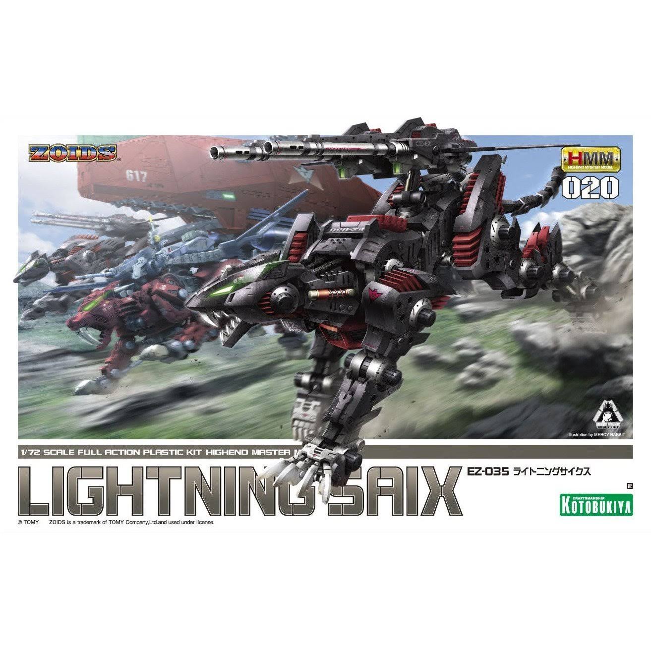 Kotobukiya Zoids EZ-035 Lightning Saix (1/72 Scale Plastic Kit)