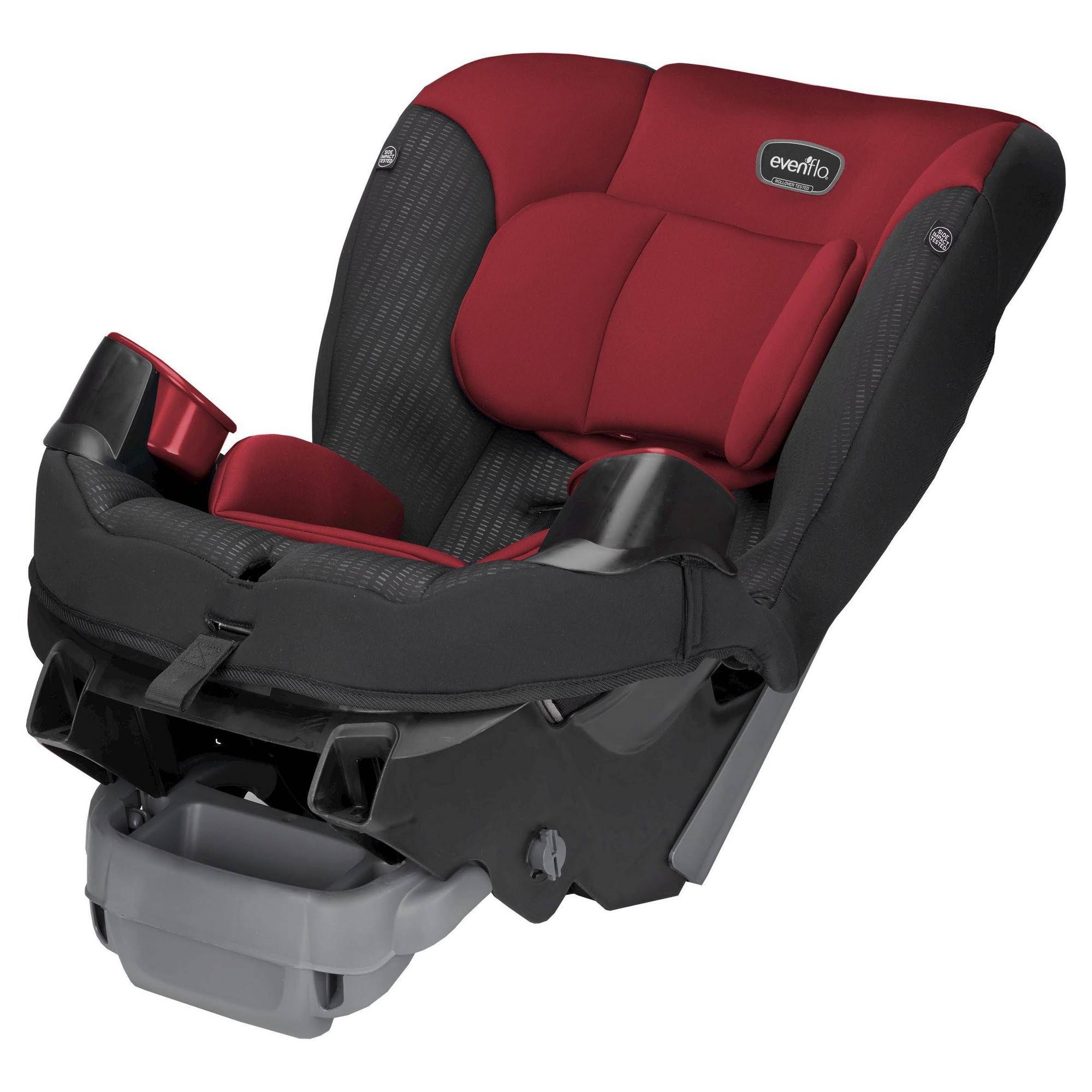 Evenflo Sonus 65 Convertible Car SEAT, Rocco Red