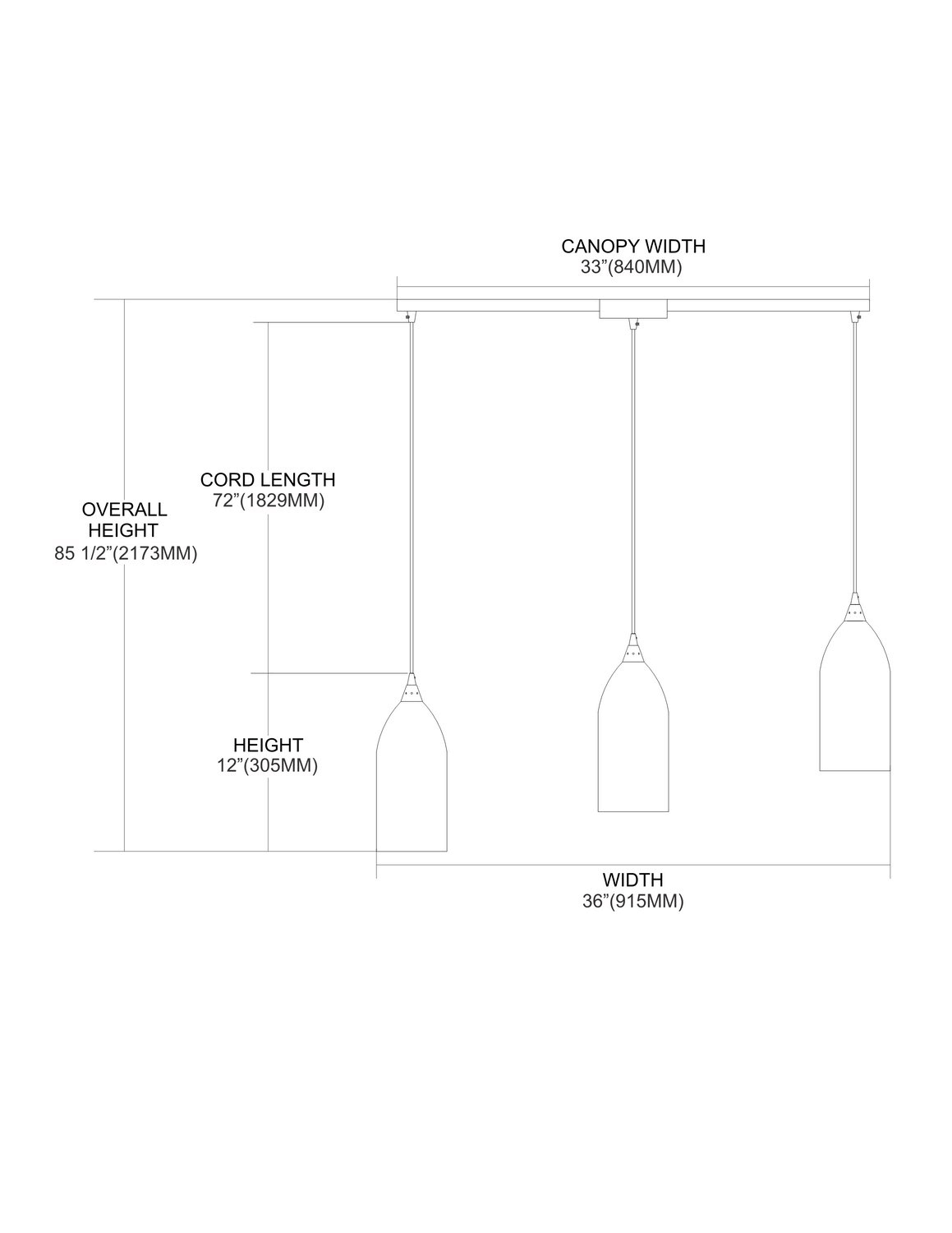 Elk Lighting 502-3L-BL Verona 3 Light Pendant Satin Nickel Starburst Blue Glass