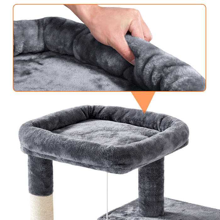 Topeakmart Cat Tree with 2 Condos - Pet Supplies online store