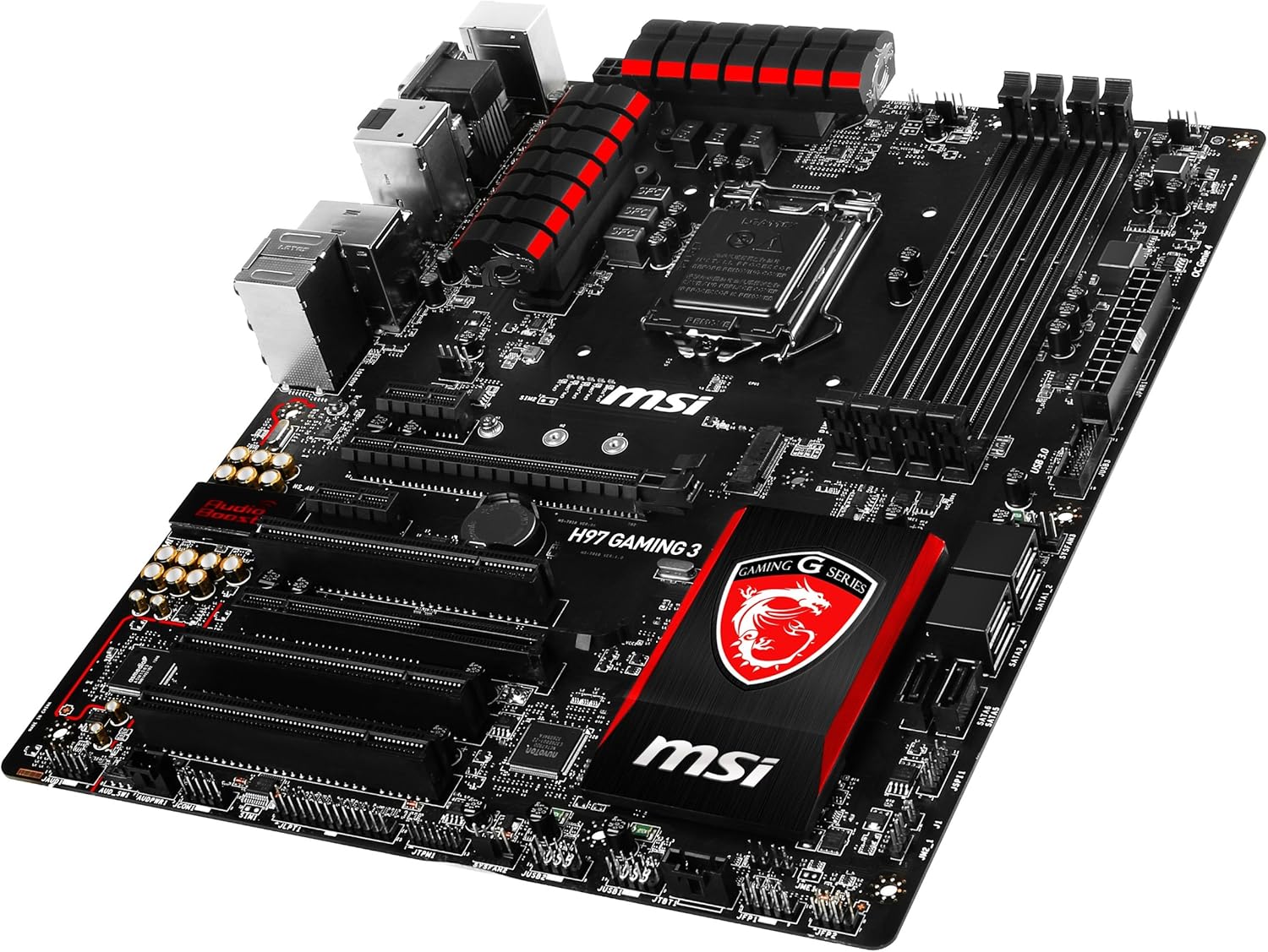 MSI ATX DDR3 2600 LGA 1150 Motherboards H97 Gaming 3