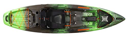 Perception Pescador Pro 10 | Sit on Top Fishing Kayak with Adjustable Lawn Chair Seat | Large Front and Rear Storage | 10' 6"