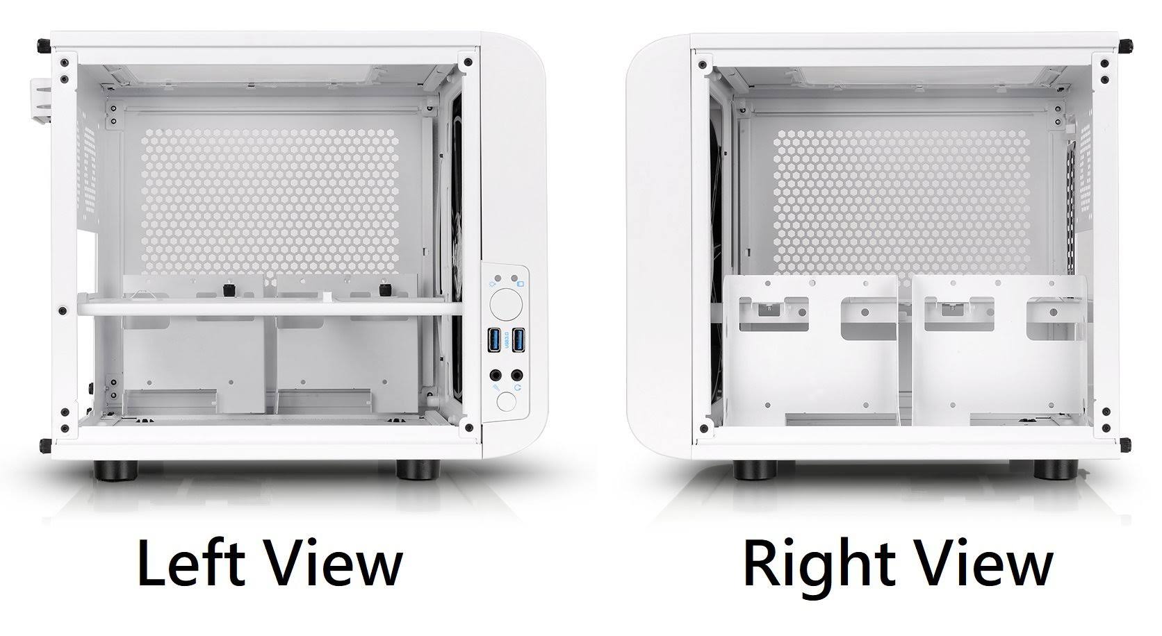 Thermaltake CA-1B8-00S6WN-01 Core V1 Snow Edition Mini ITX Chassis