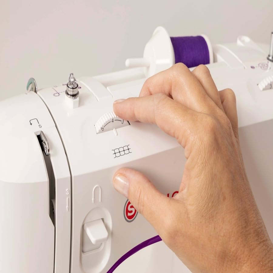 SINGER | M3500 Sewing Machine With Accessory Kit & Foot Pedal - 110 Stitch Applications - Simple & Great for Beginners