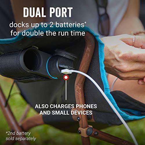 Coleman OneSource Rechargeable Heated Seats – Heated Camping Chair, Chair Pad, & Stadium Seat for Cool-Weather Outdoor Lounging, Tailgating, & Camping