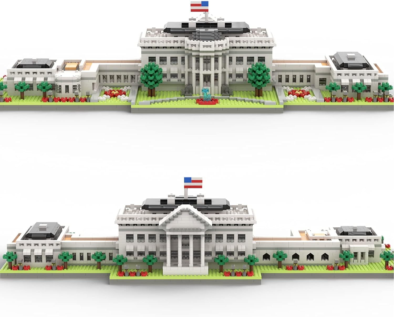 SEMKY Micro Mini Blocks White House U.S. Capital Famous Landmark Model Set,(3000Pieces) -Building and Architecture Toys Gifts for Kid and Adult
