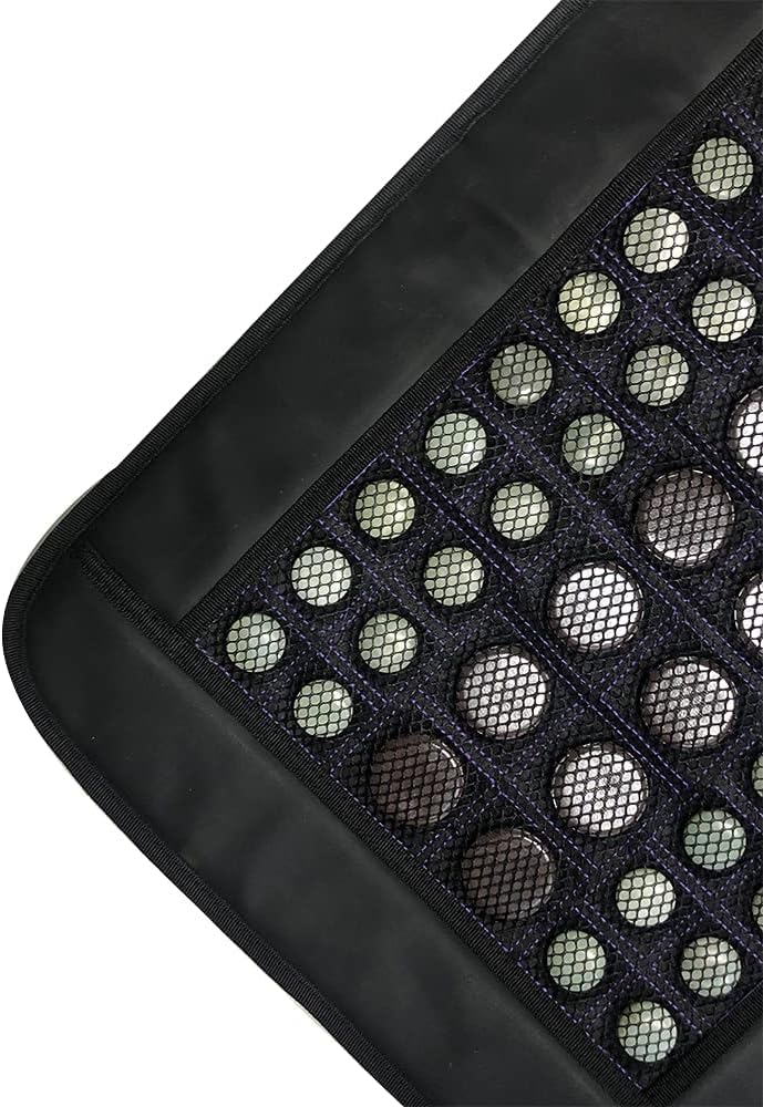 Acada Far Infrared Heating Pad - Jade Tourmaline Hot Stone Pad - Infrared Heating Pad (31x21)