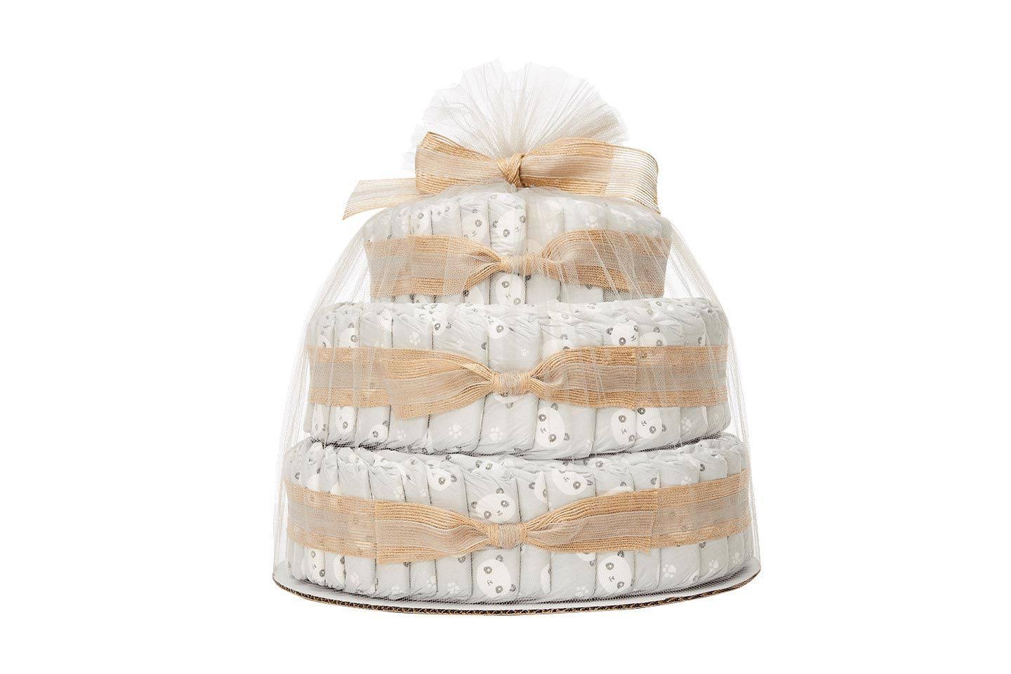 Honest Company - Diaper Cakes - Pandas