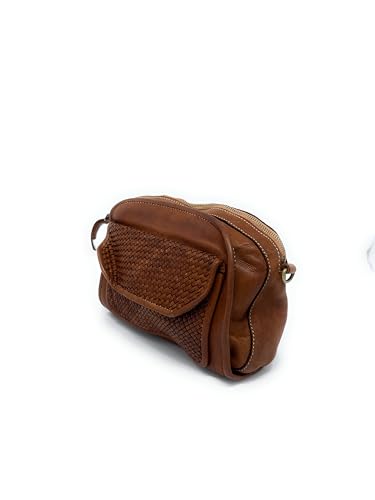 Bella Bags Bianca-Calf Leather Shoulder Handbag Clutch - Soft, Smooth Leather Handbag made in Italy