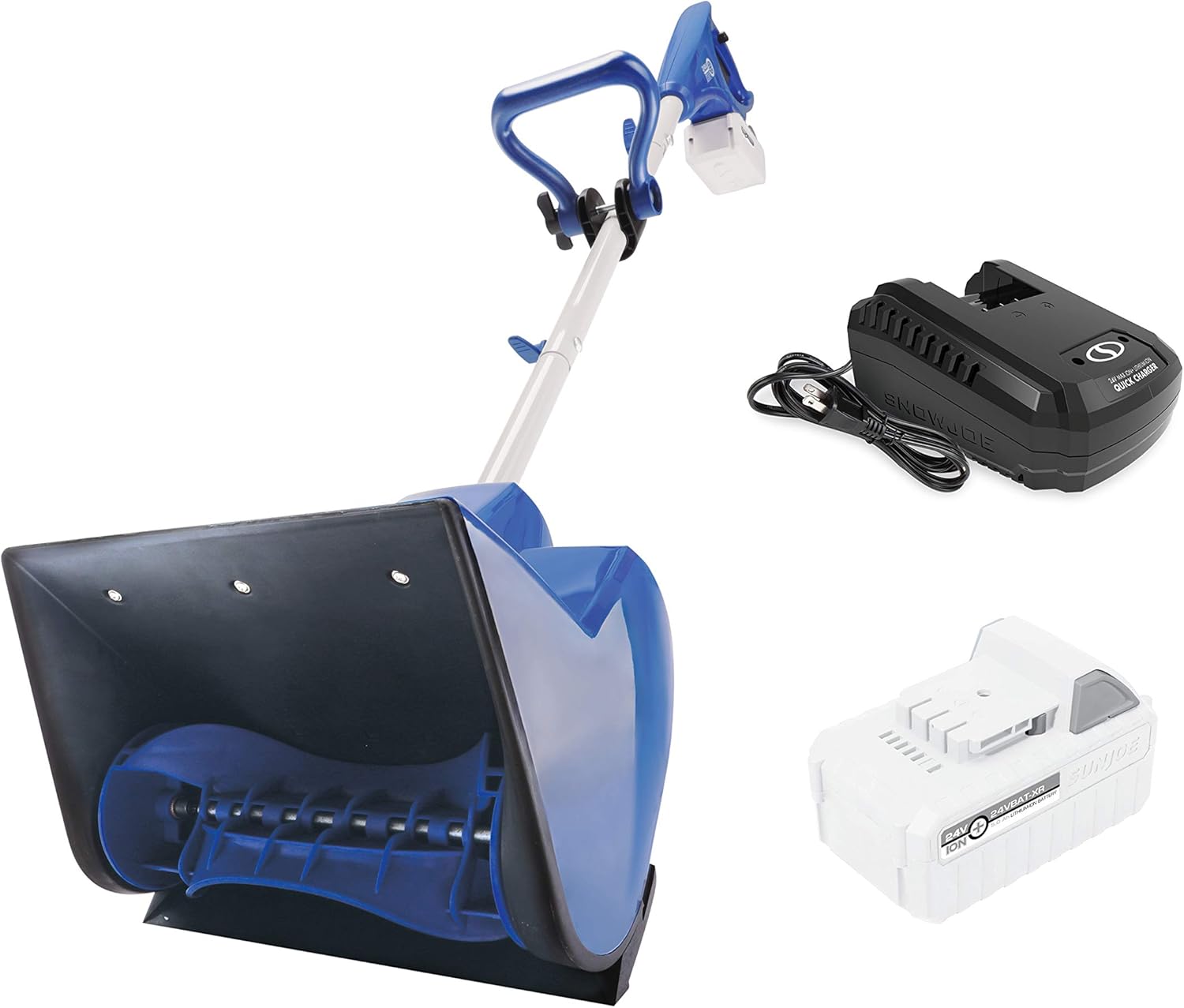 Snow Joe 24V-SS11-XR 24-Volt 11-Inch 5-Ah Cordless Snow Shovel, Kit (w/5-Ah Battery + Quick Charger)