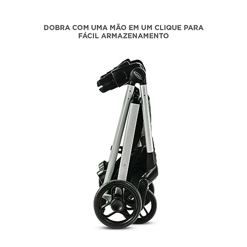 Graco Modes Element LX Travel System | Includes Baby Stroller with Reversible Seat, Extra Storage, Child Tray, One Hand Fold and SnugRide 35 Lite LX Infant Car Seat, Lynwood