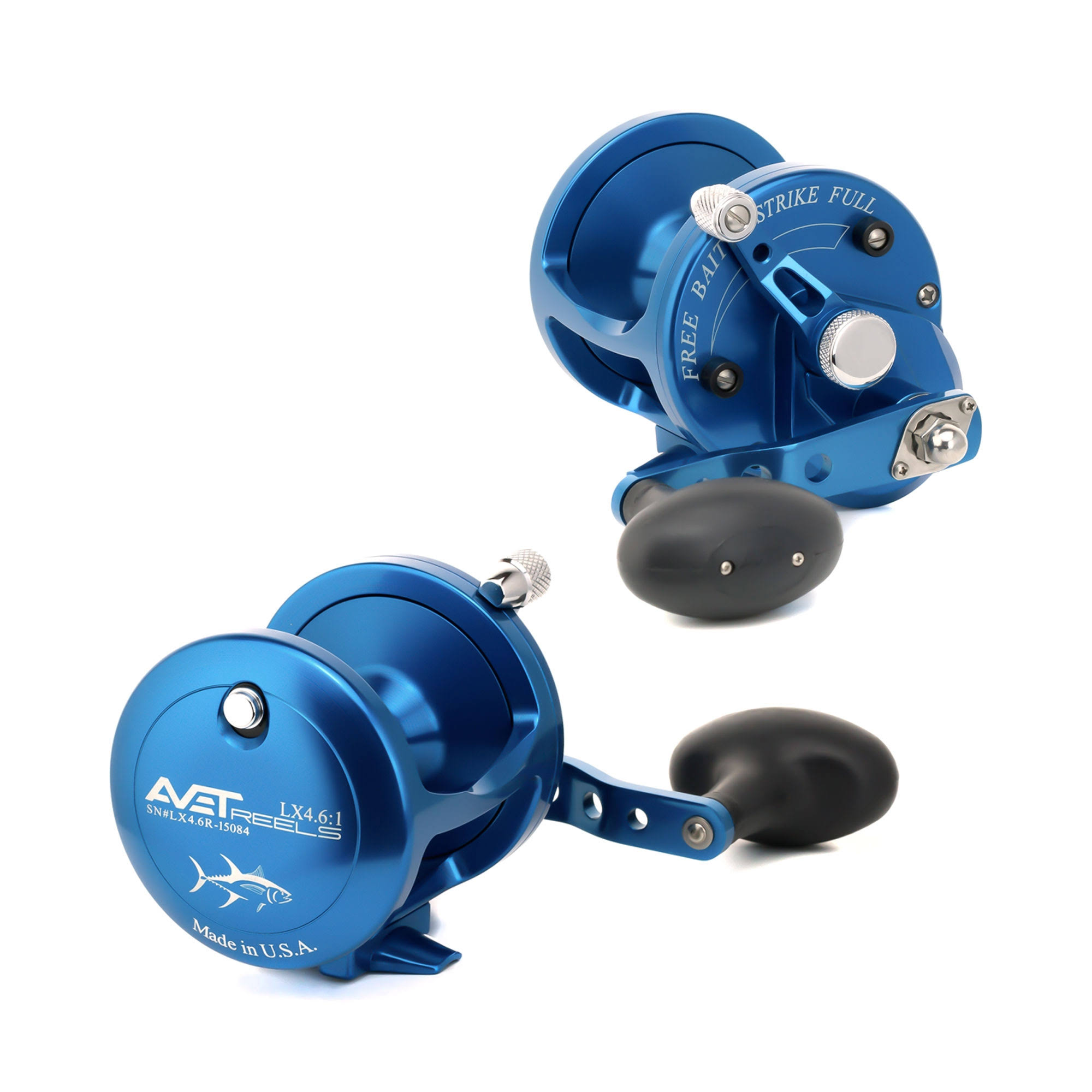 Avet 2 Speed 6/3 Conventional Reel - Silver