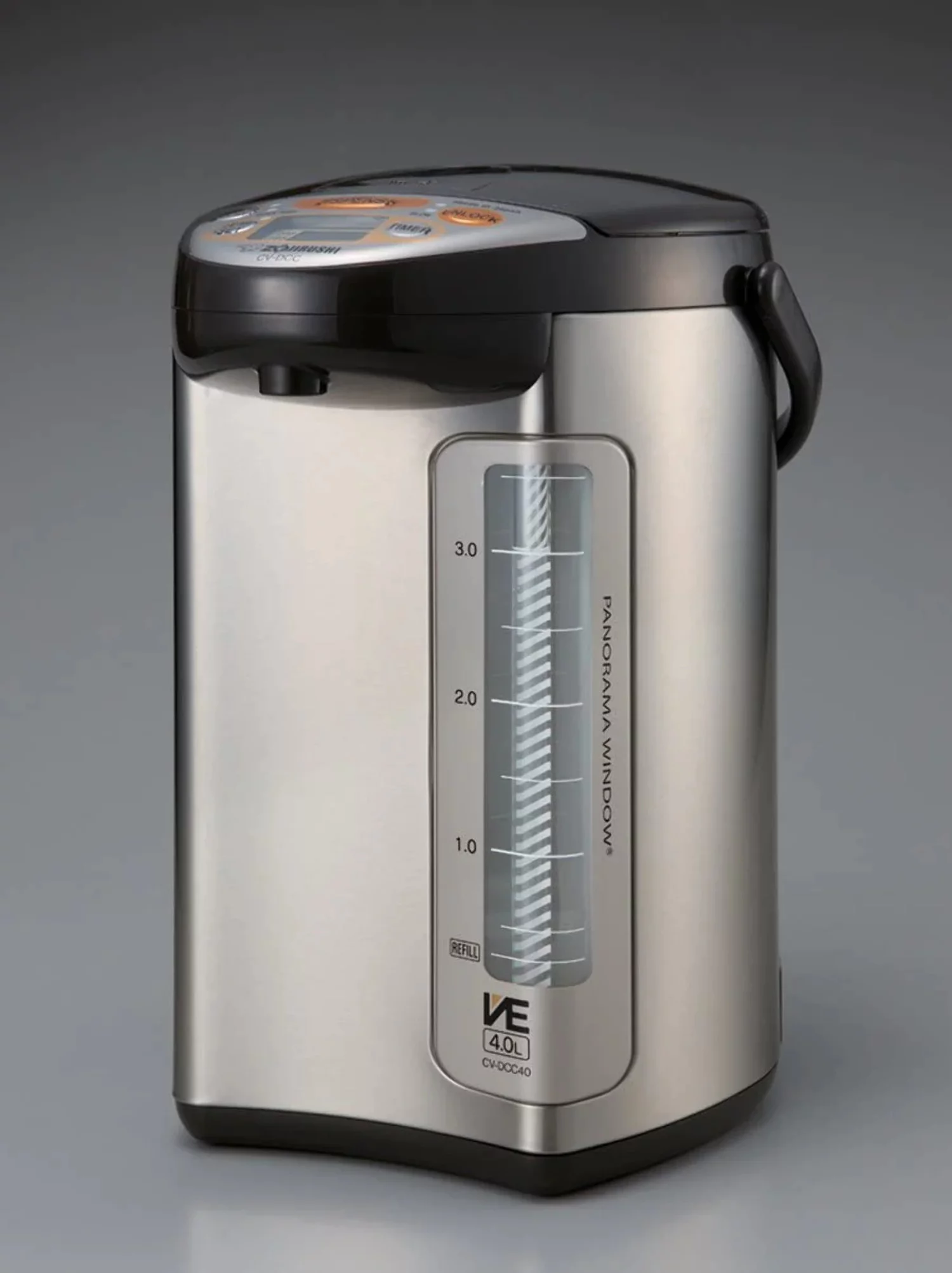 Zojirushi 586361-CV-DCC40XT America Corporation Ve Hybrid Water Boiler And Warmer, 4-Liter, Stainless Dark Brown (CV-DCC40XT)