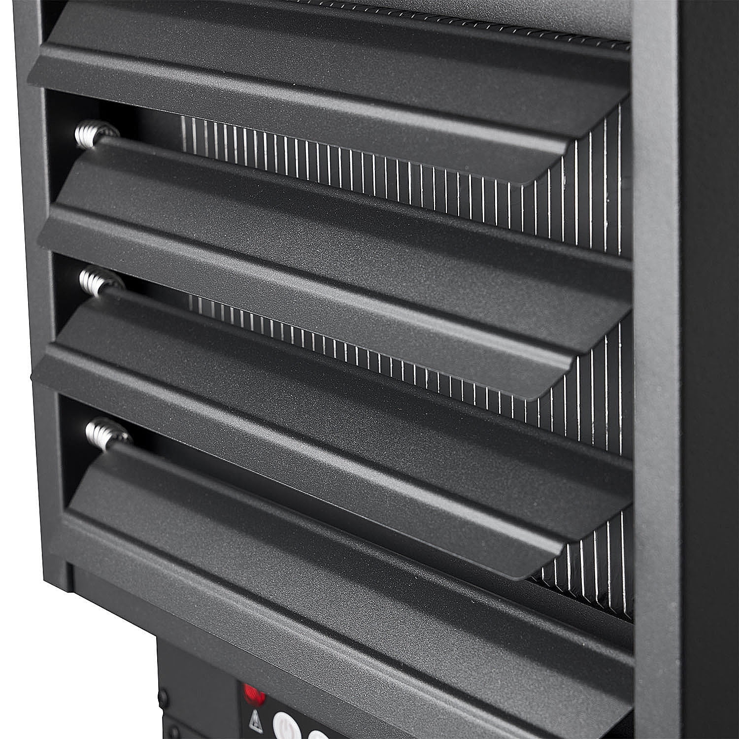 Hyper Tough New Black 7500w 240V Hard Wired Digital Ceiling Mount Electric Garage Heater with Remote
