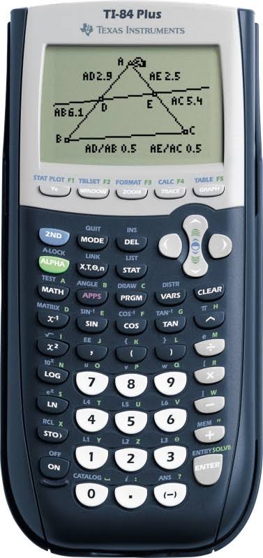 Texas Instruments Ti-84 Plus C Silver Edition Graphing Calculator