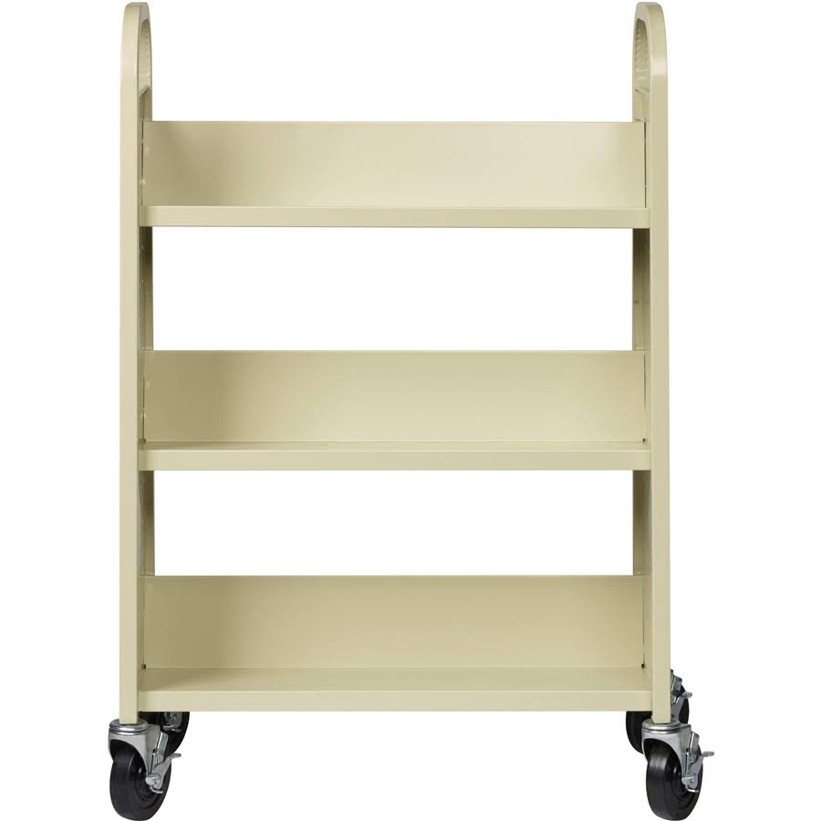 Lorell Single Sided Book Cart