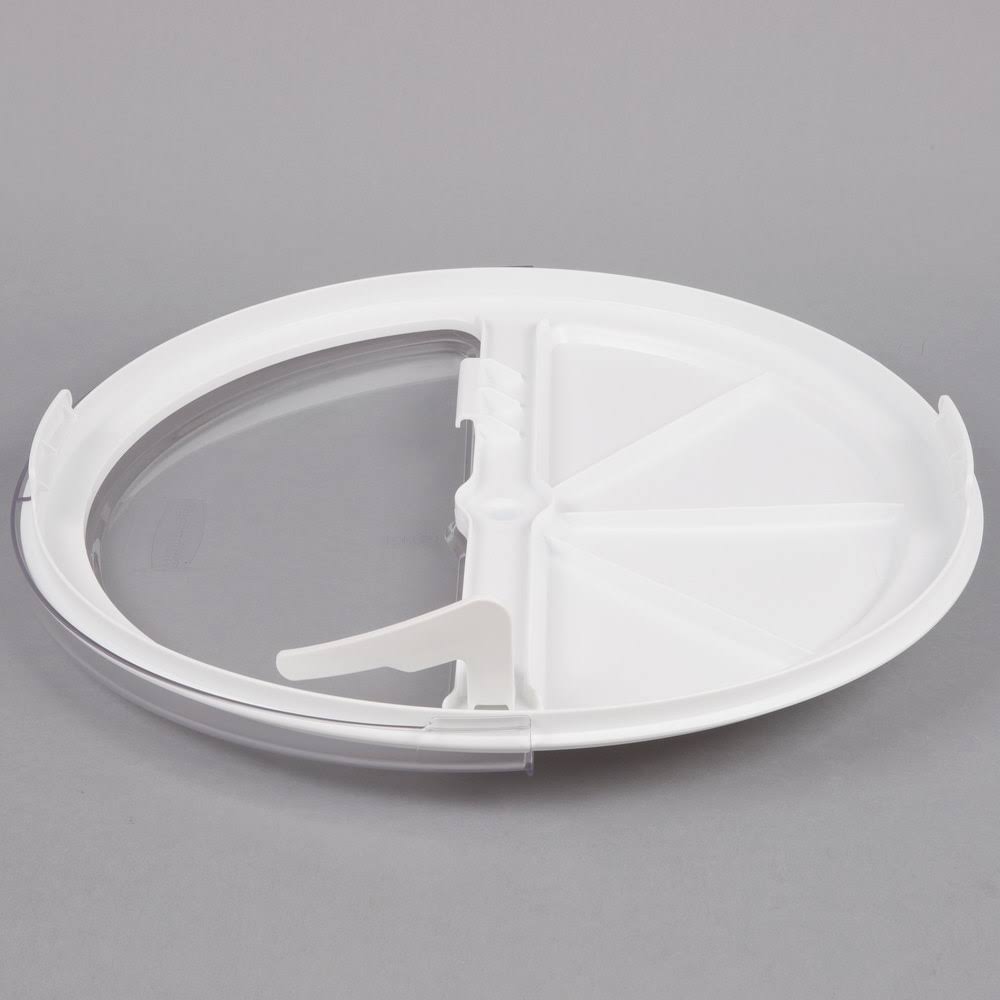 Rubbermaid ProSave White Sliding Lid with 4-Cup Scoop
