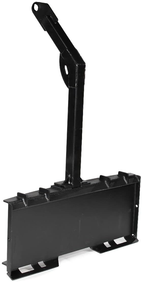 Titan Attachments 5 FT Tree Boom Attachment, Rated 3,500 LB, Skid Steer Quick Tach, Lift Pole Jib Hoist Crane