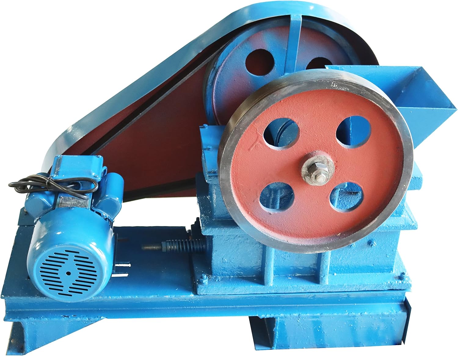 TECHTONGDA Jaw Grinding Machine Crusher for Stone Rock Concrete Grinder Electric Shatter Pulverizer 220V 2.2KW