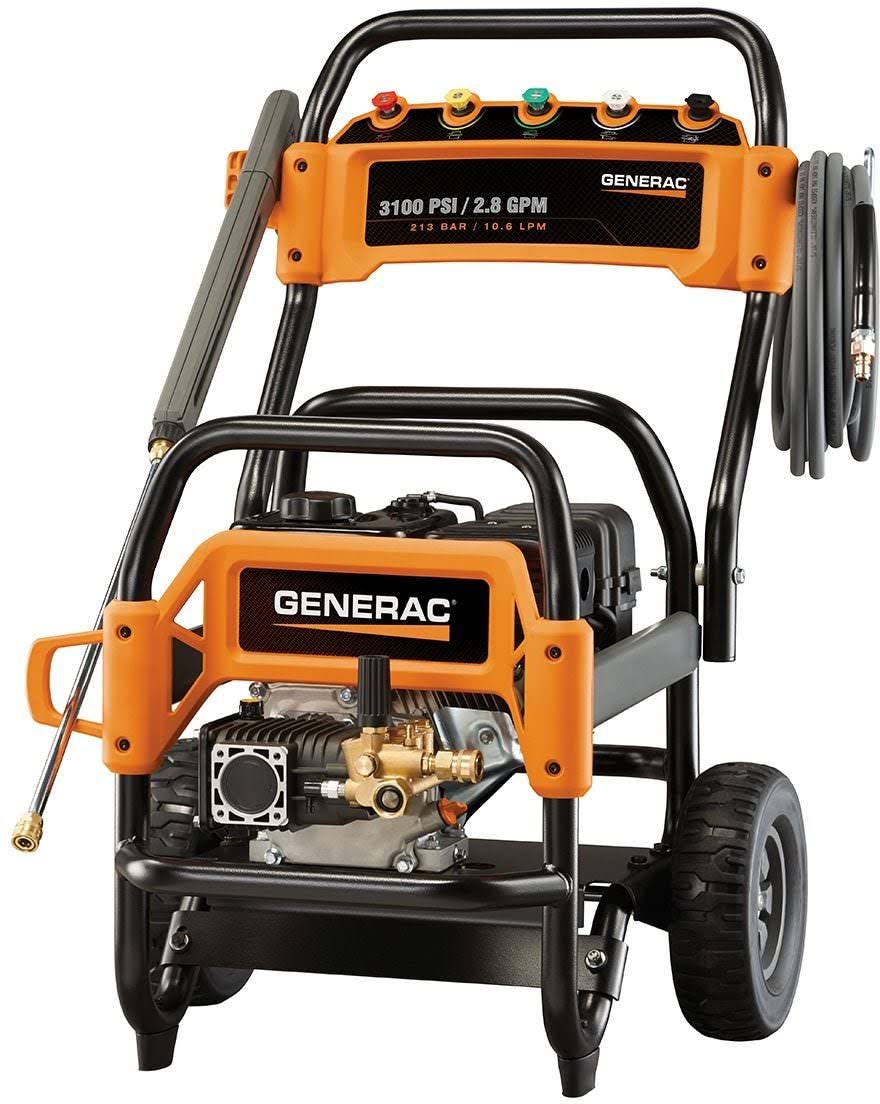 Generac 6602 Onewash 2,000 - 3,100 PSI 2.8 GPM Residential GAS Pressure Washer