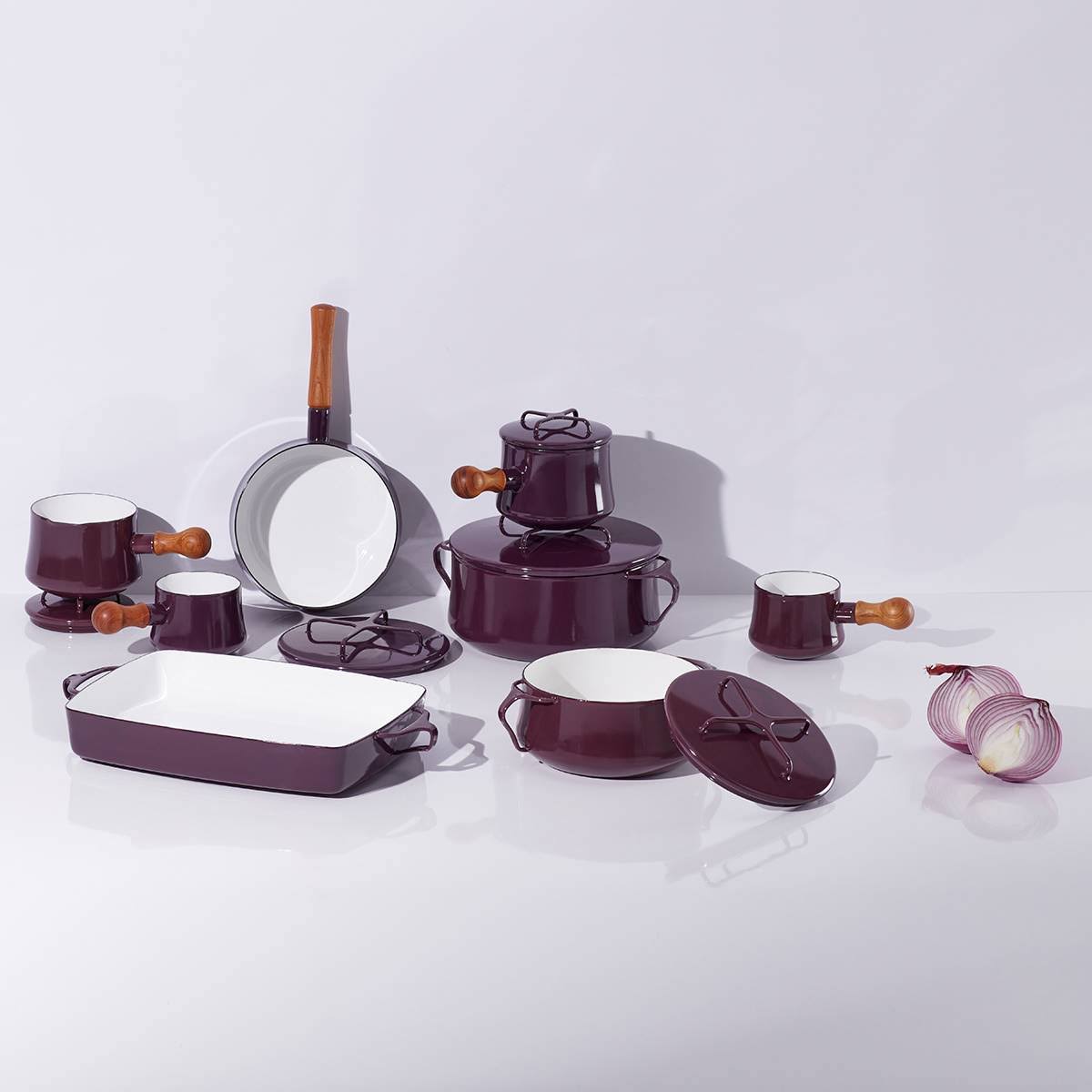 Dansk Kobenstyle 2-Quart Saucepan - Plum