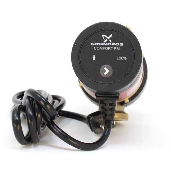 Grundfos 99412493 Comfort Up 10-16 T PM BU/LC Hot Water Recirculating Temperature Pump 1-1/4 Union