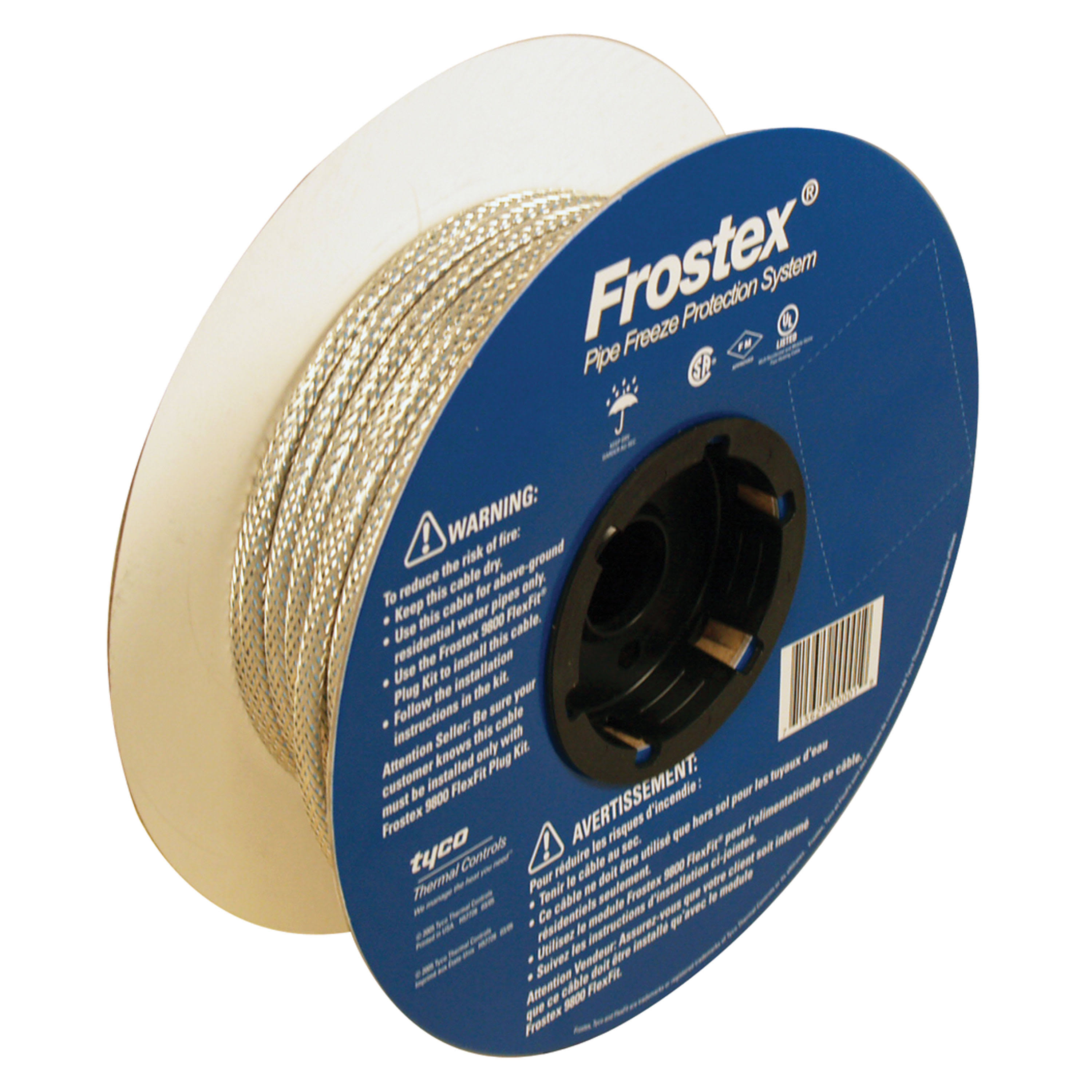Frostex Pipe HEATING Cable - 100& Spool, 777445-000