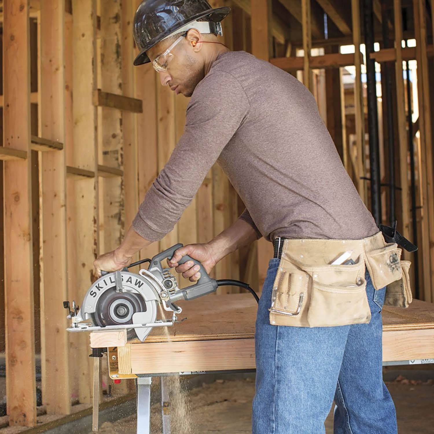Skilsaw SPT77W-01 7-1/4x22 Worm Drive Circular Saw