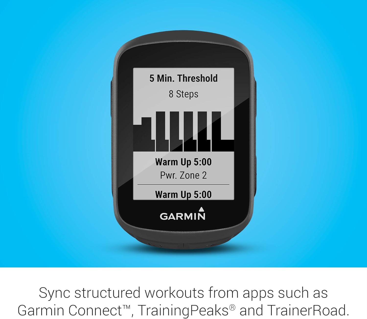 Garmin Edge® 130 Plus Bundle, GPS Cycling/Bike Computer with Sensors and HR Monitor, Download Structure Workouts, ClimbPro Pacing Guidance and More (010-02385-10)