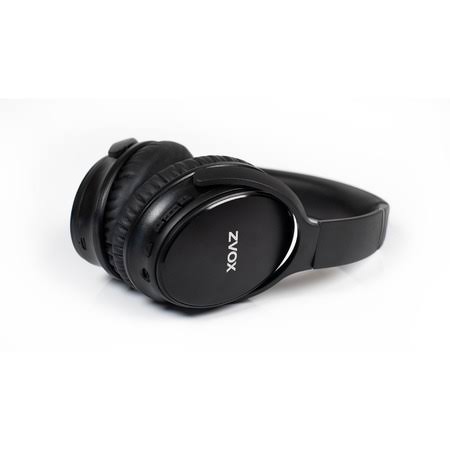 Zvox Av50 AccuVoice Noise Cancelling Bluetooth Headphones ,Black