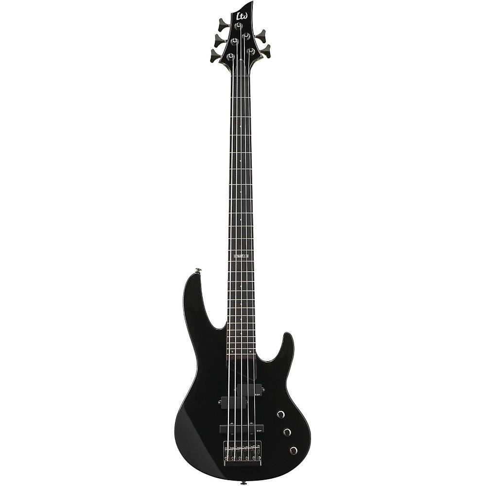 ESP LTD B-55 5-String Bass Guitar - Black