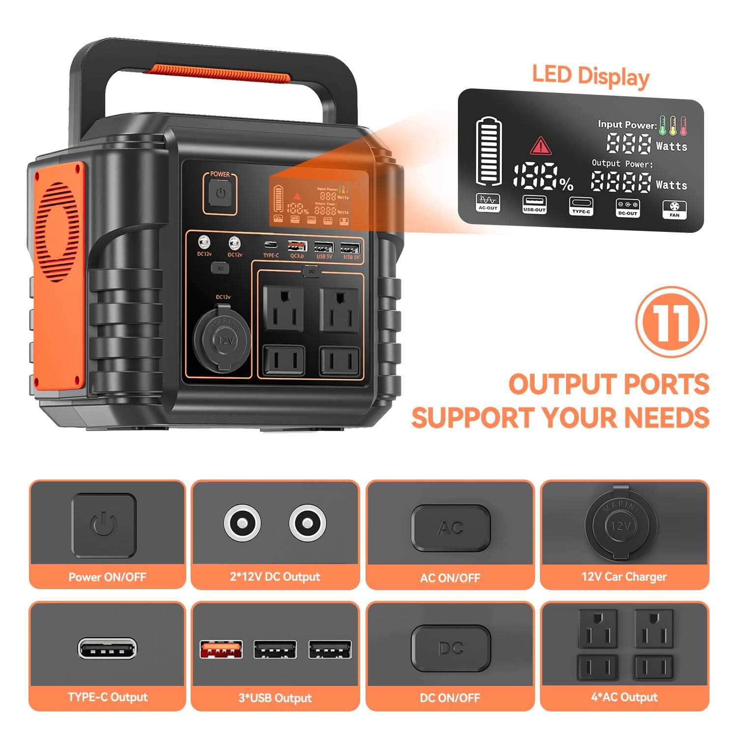 Portable Power Station 300W