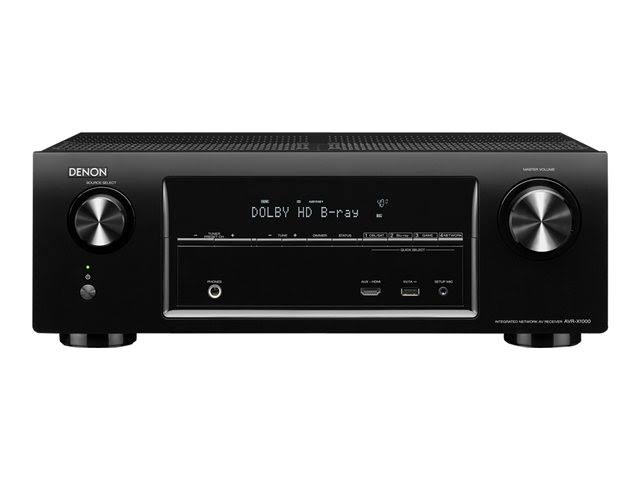 Denon IN-Command Series AVR-X1000 5.1 Channel AV Network Receiver