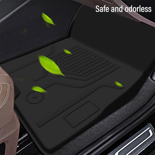 Floor Mats for 2022 2023 2024 Ford Maverick Hybrid Accessories, All-Weather TPE Carpets Liner Custom Fit for Maverick Hybrid Model(NOT fit for Gasoline)