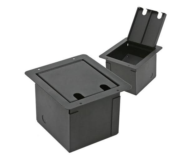 Elite Core FB8-SP Recessed Floor Box with 8 XLR + 2 Speakons