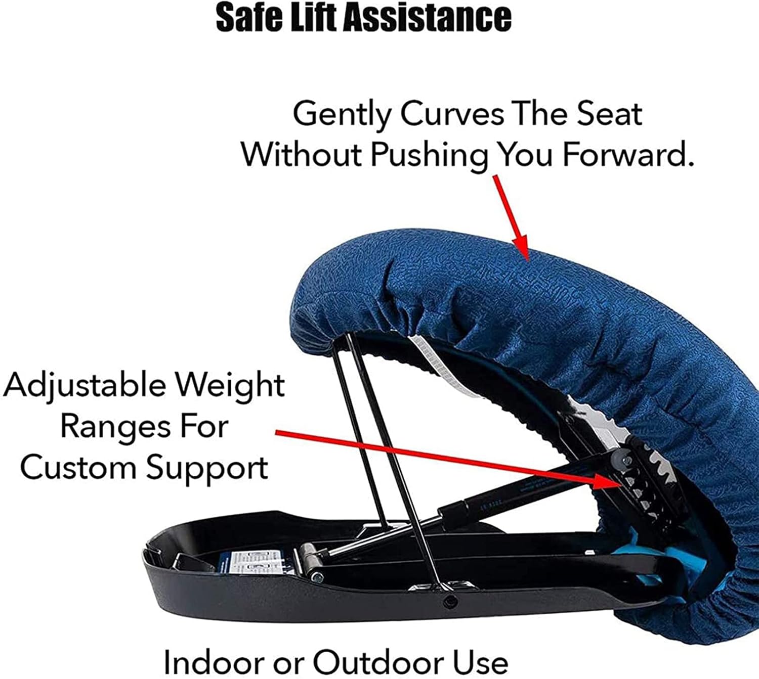 Assist Cushion Uplift Seat Assist Cushion, Lifting Seats and Sofa Stand Assist,Elderly Standing Aid,for Help The Elderly Get On and Off