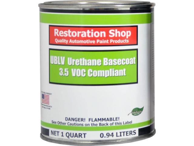 Emerald Green Metallic 1 Quart Low VOC Urethane Basecoat Car Auto Body Paint